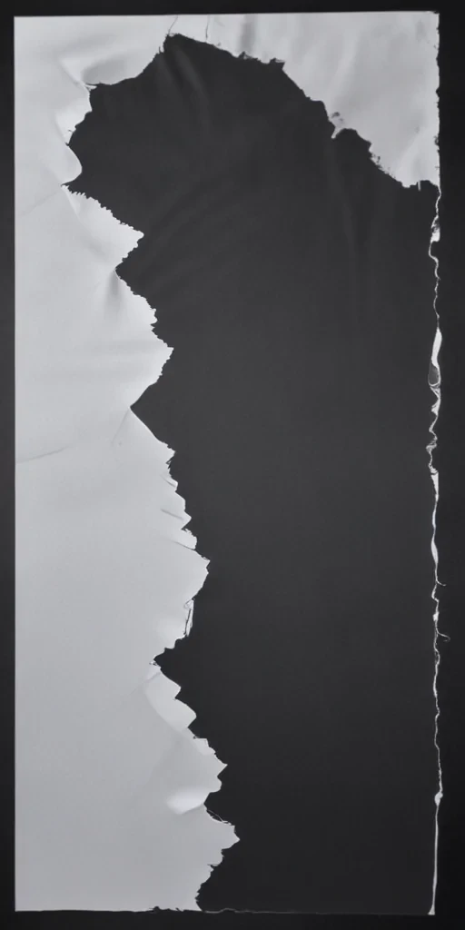 torn paper transparent