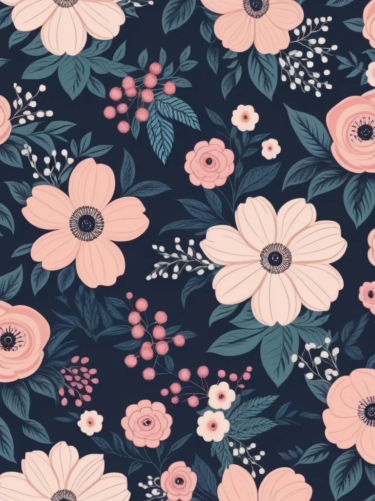 floral wallpaper iphone