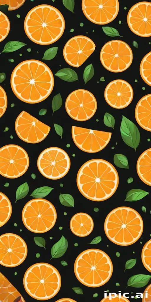 cute orange background