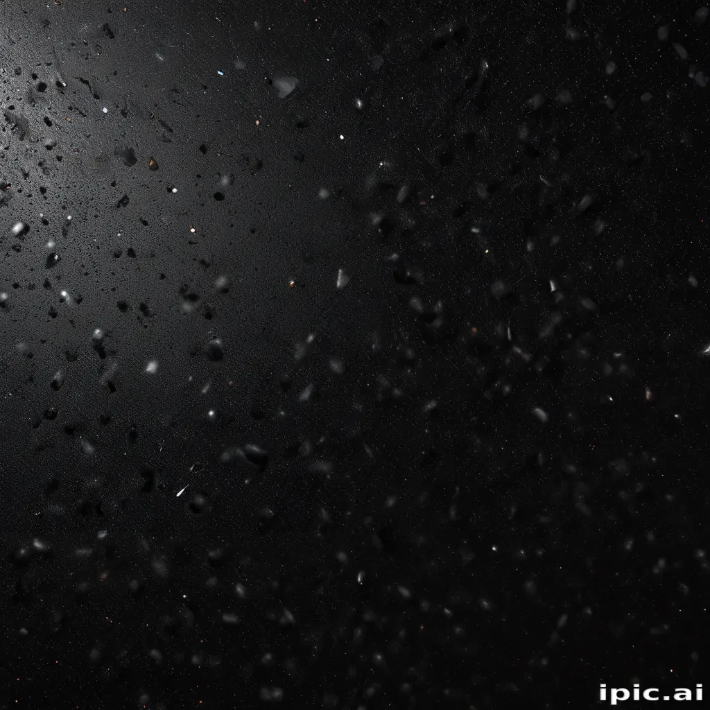 glitter on black background
