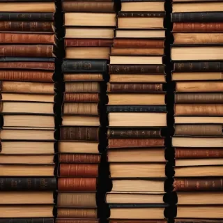 book stack png