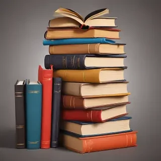 clipart stack of books