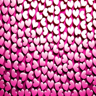 pink hearts background