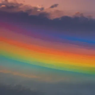 rainbow back round