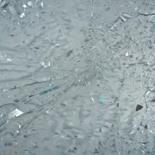 broken glass texture
