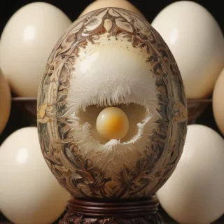 ostrich egg