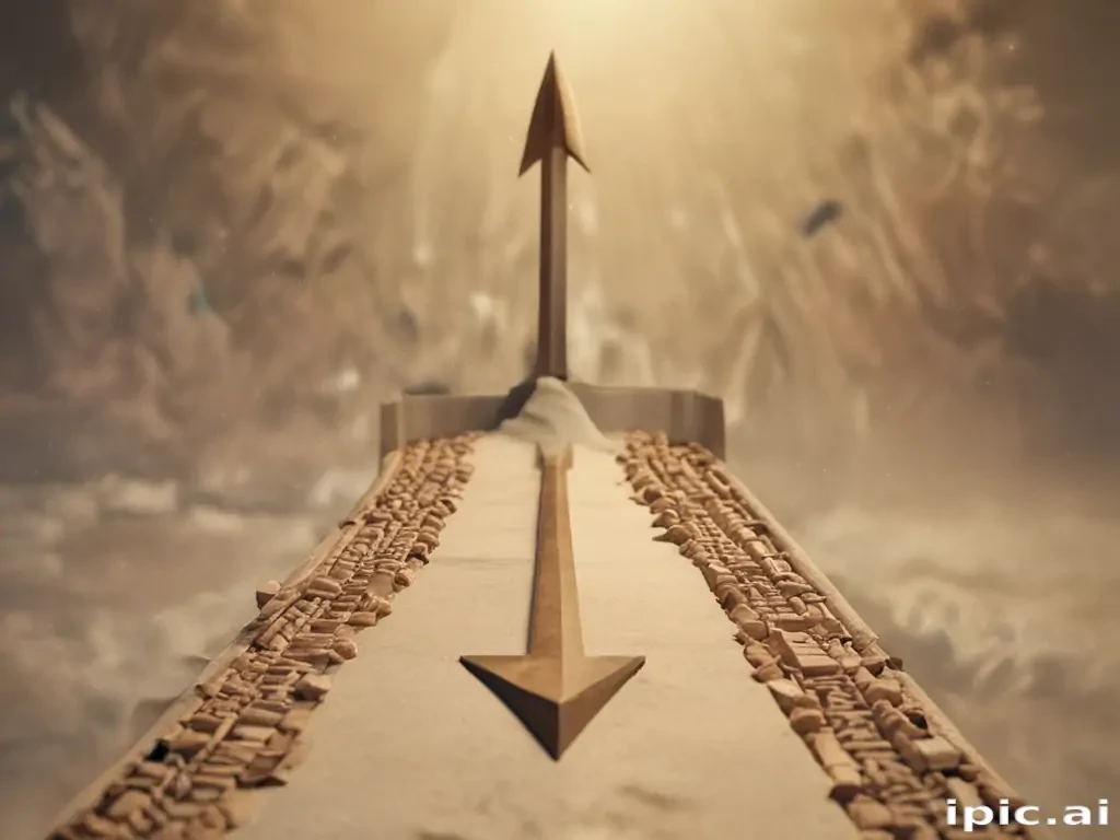 downward arrow