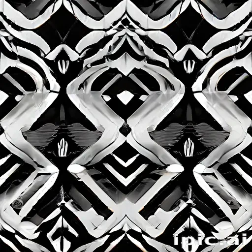 black and white pattern