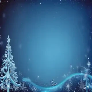 blue christmas bg