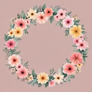 flower circle png