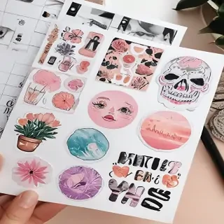 aesthetic printable stickers