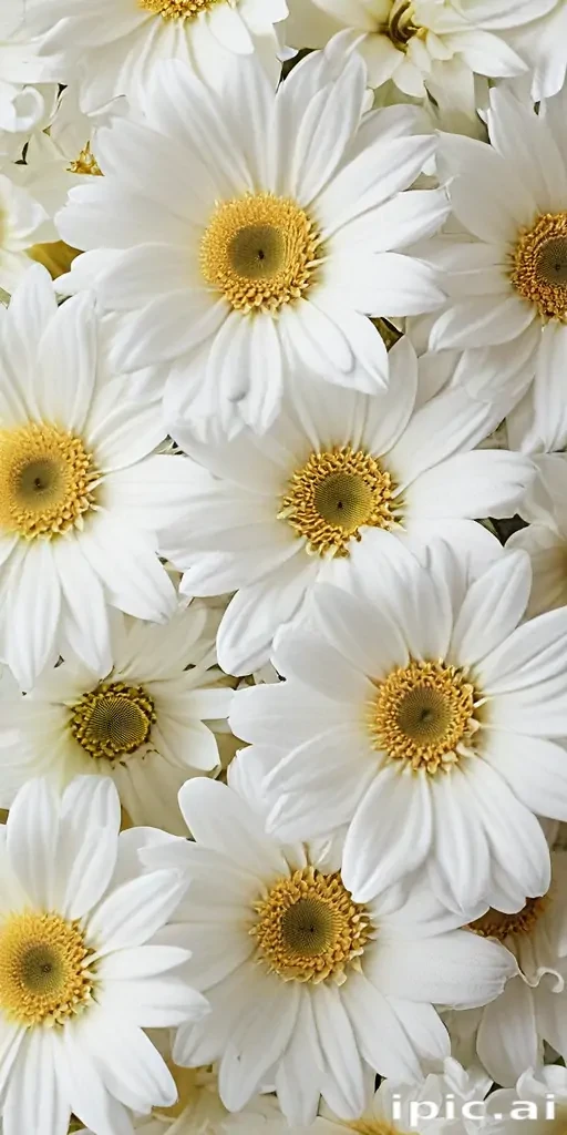 iphone white flower wallpaper