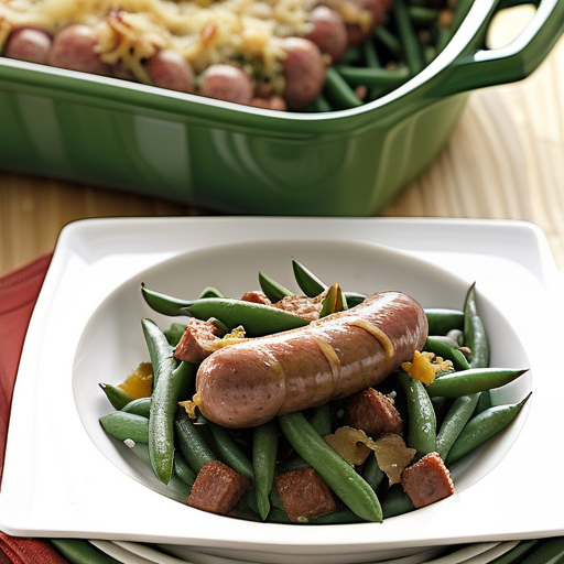 green bean and sausage casserole