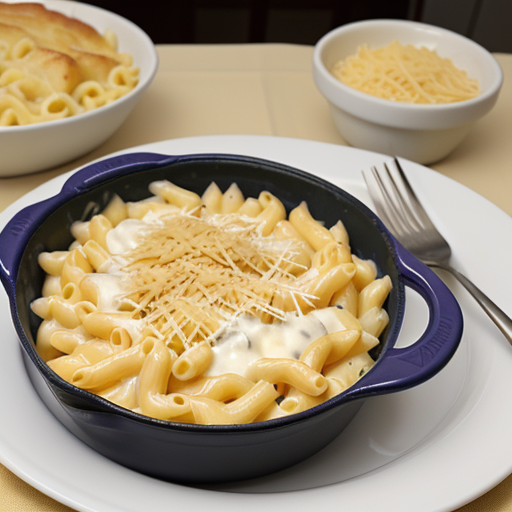 mac and cheese with alfredo sauce
