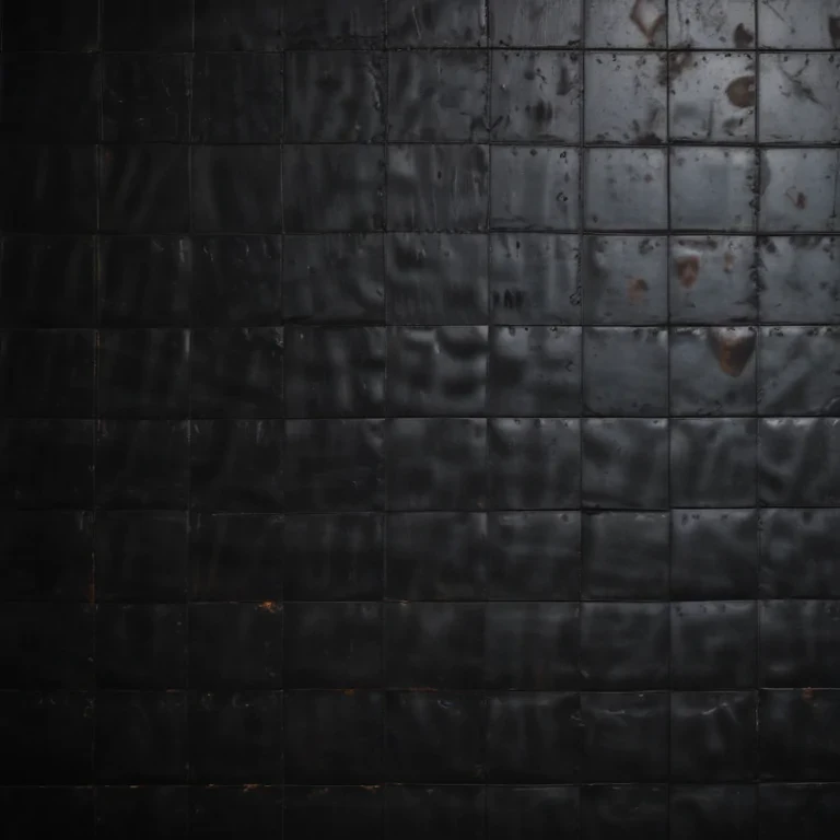 black checkered background