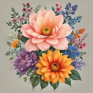 flower clip art transparent