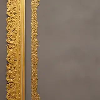 golden border