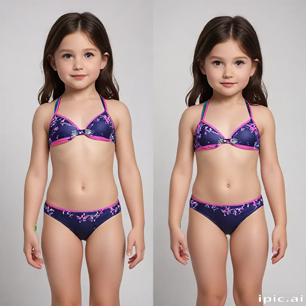 ai little girl bikini