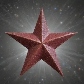 glitter star png