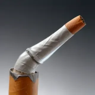 transparent cigarette
