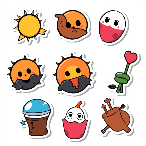 clipart of stickers