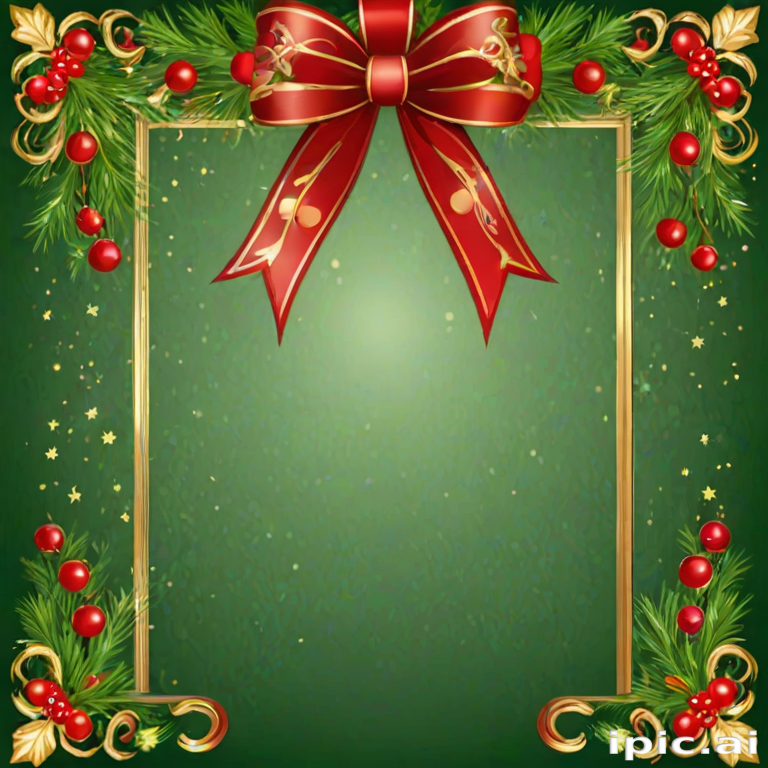 christmas frame clipart