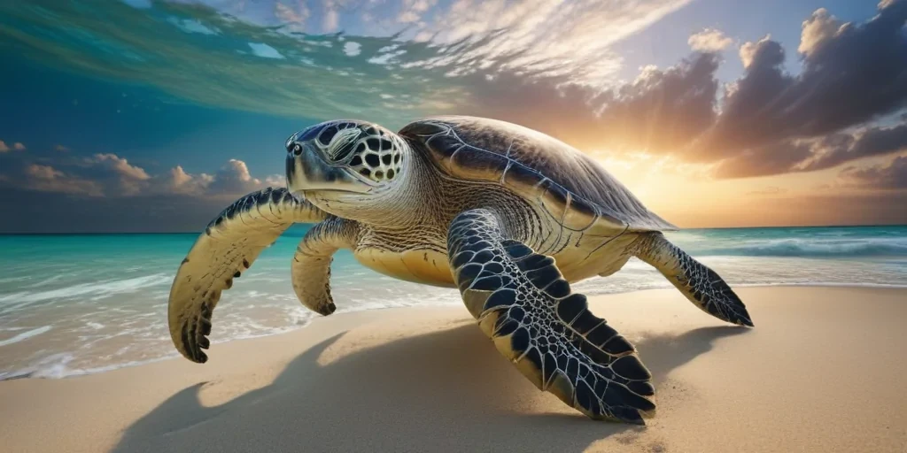 sea turtle desktop background