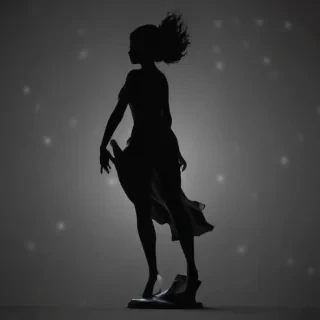 woman silhouette png