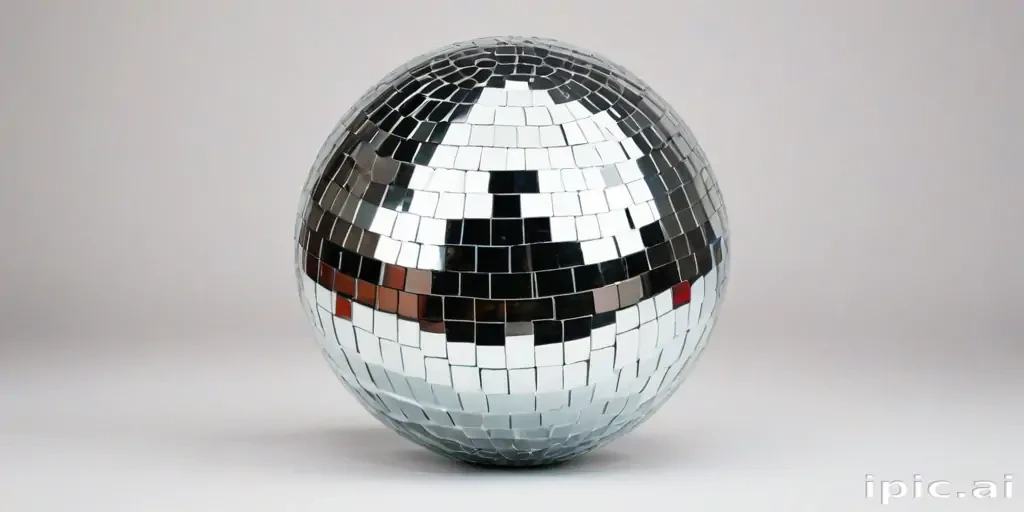 transparent background disco ball png