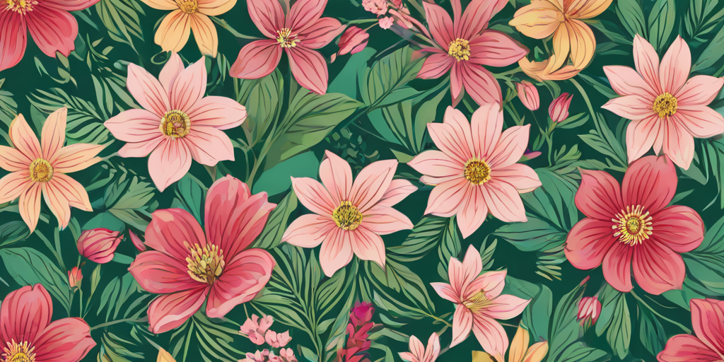 floral computer background