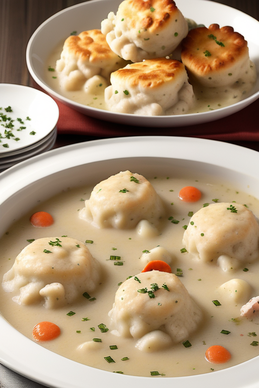 chicken and dumplings with red lobster biscuits
