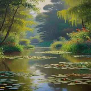 monet paintings wallpaper