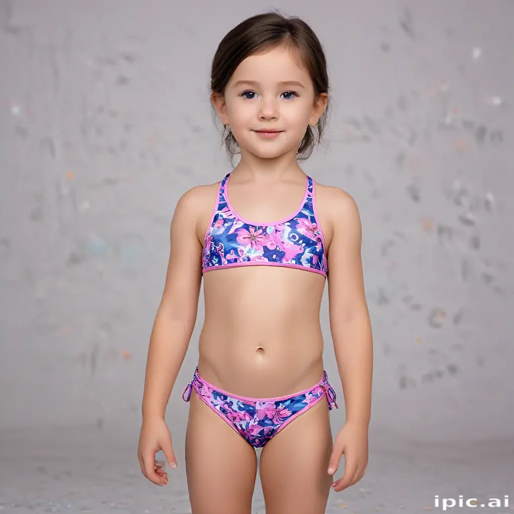 ai little girl bikini