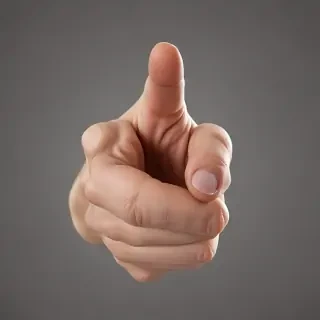 hand pointing at you png