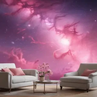 pink galaxy wallpaper