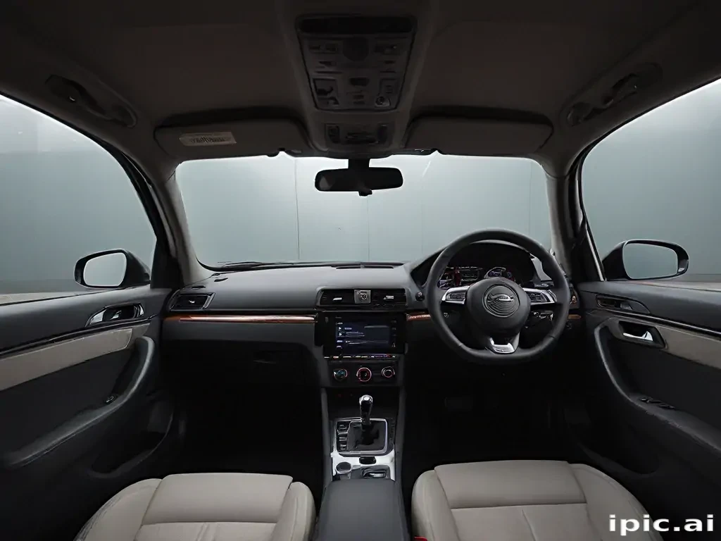 inside car background