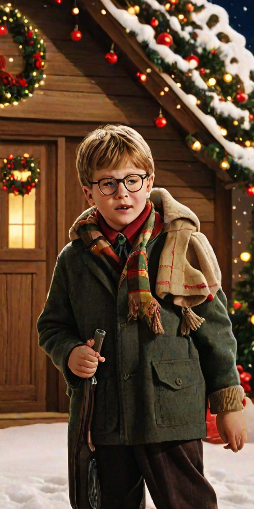 christmas story background