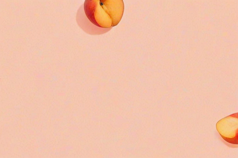 peach background aesthetic