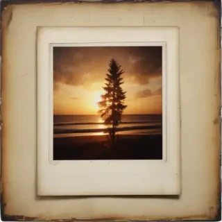 polaroid photo frame png