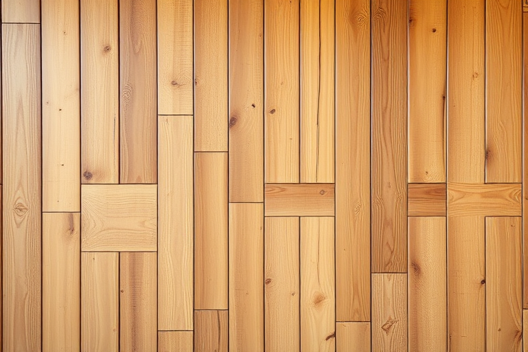 wooden wall paneling texture, wide shot, f/8 aperture, ISO 100, 1/125 sec, DSLR camera, natural lighting, high resolution