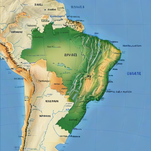 brazil map