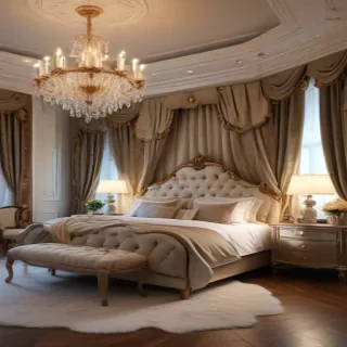 background of a bedroom