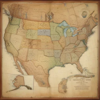 united states map