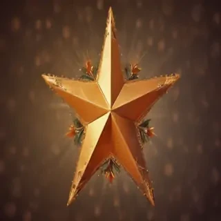 christmas star clipart
