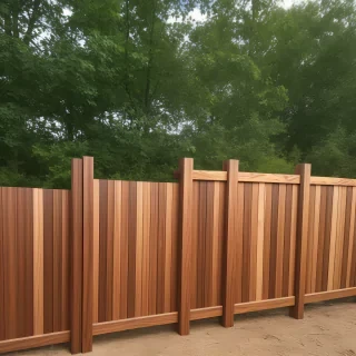 wood fence png