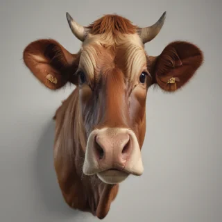 cow head png