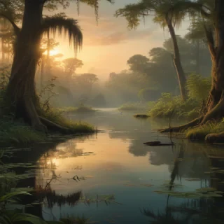 swamp background