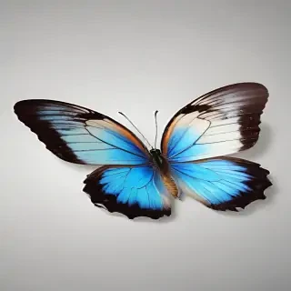butterfly with no background