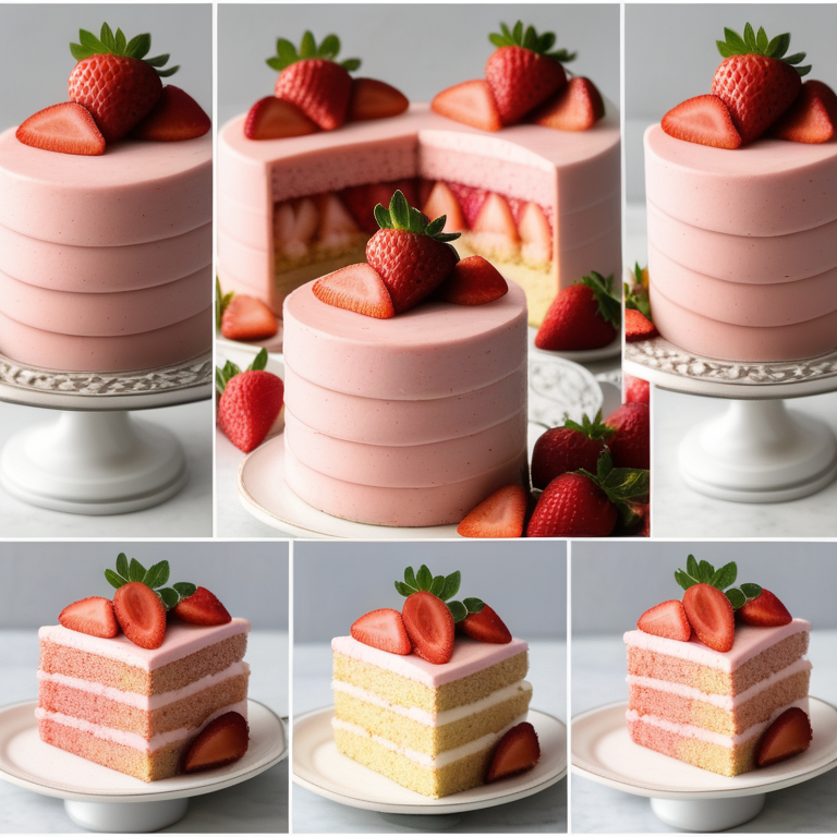 how do you make strawberry filling for cakes