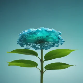 blue green background